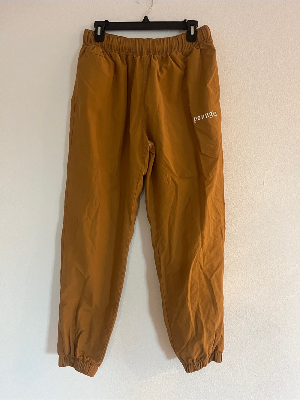 YoungLA Men's Khaki Jogger Pants